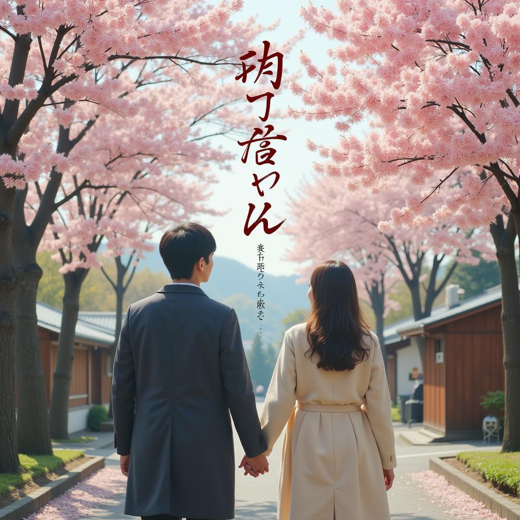 Japanese Romantic Drama Movie Poster