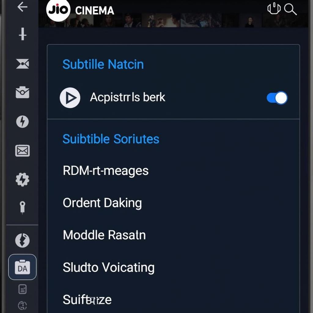 Jio Cinema Kannada Movie Interface