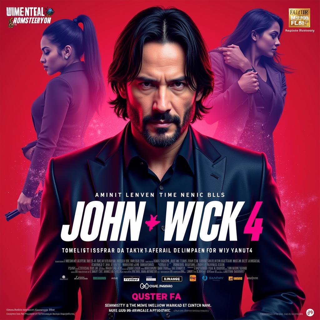 John Wick 4 Tamil Dubbed Poster