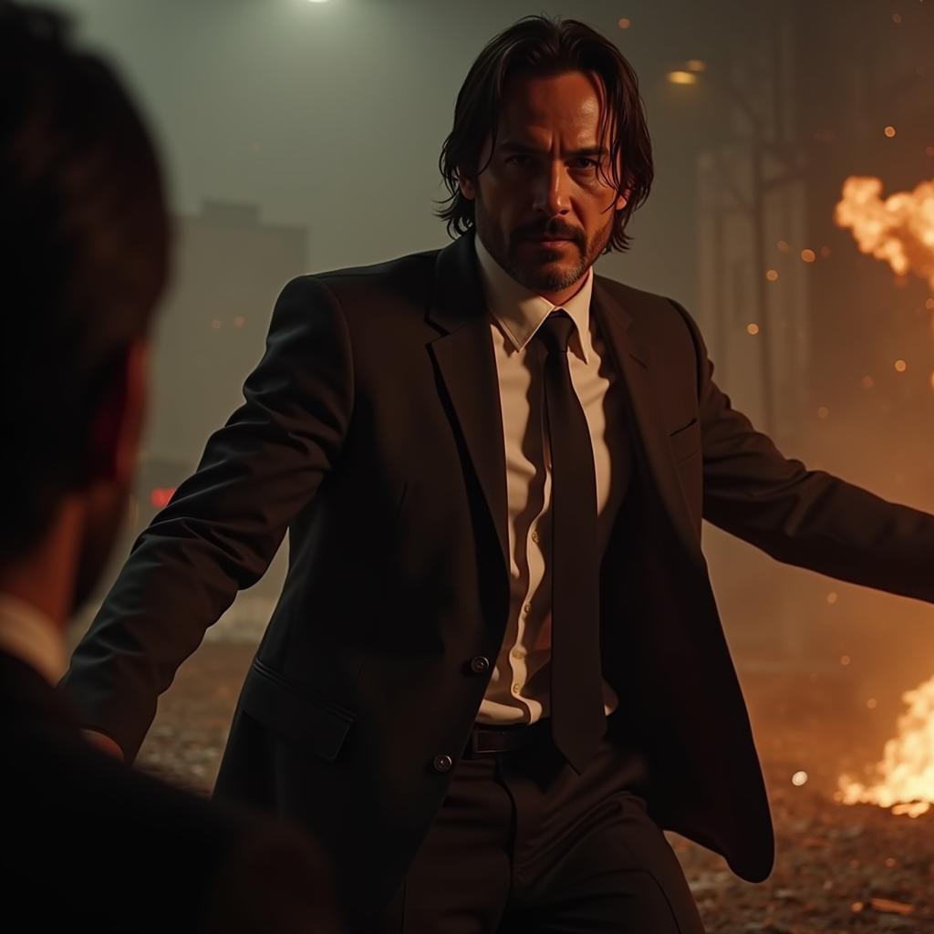 John Wick Action Scene Still