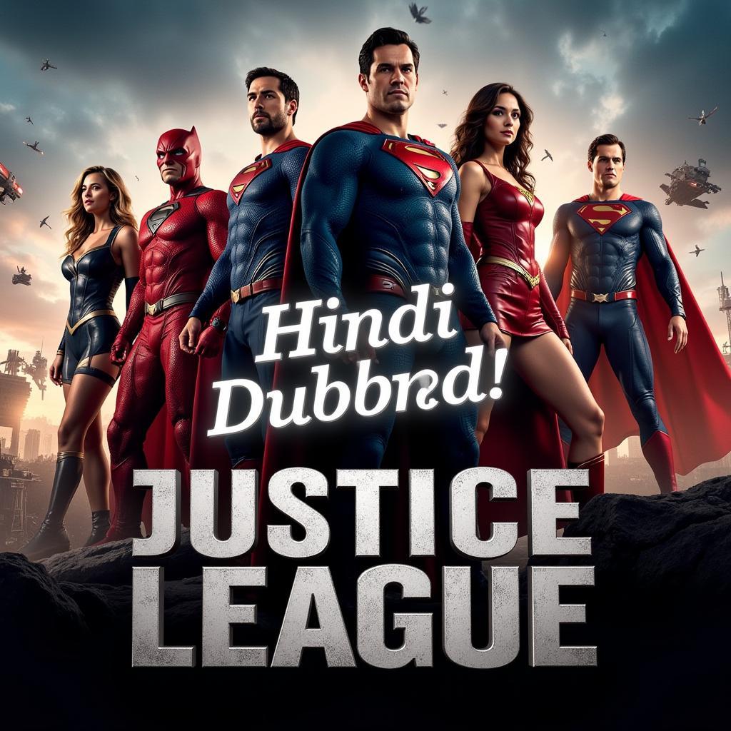 Justice League Hindi Dubbed Download Movie Poster