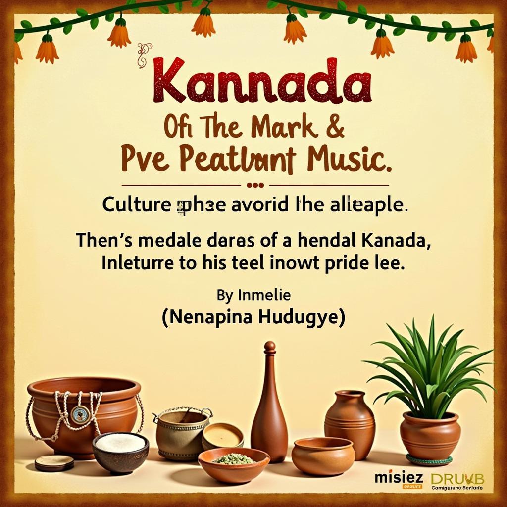 Kannada Music and Culture