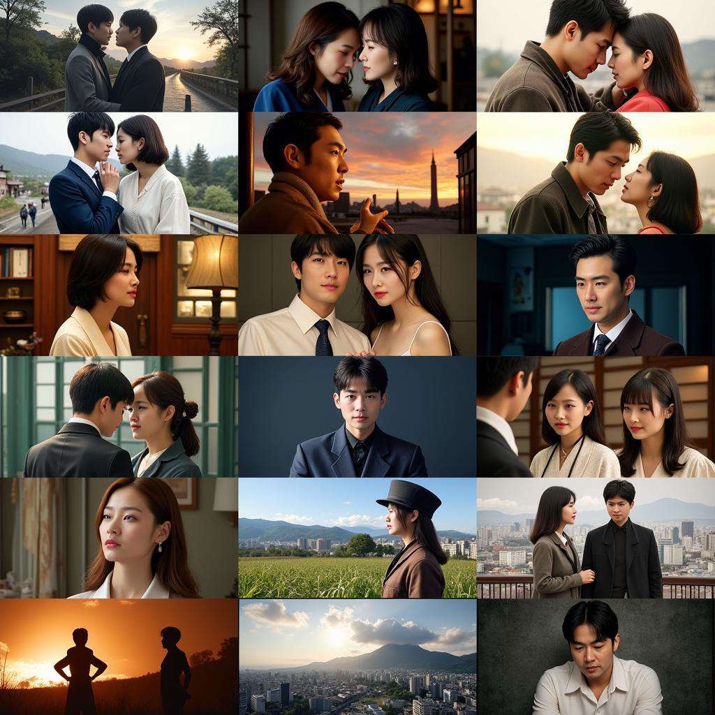 Collage of Korean Movie Genres