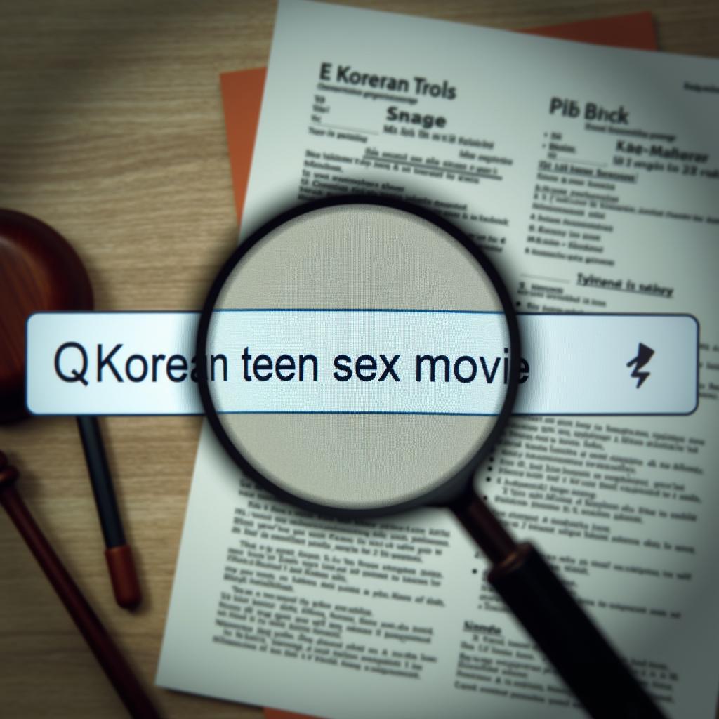 Analyzing the Search Term "Korean Teen Sex Movie"