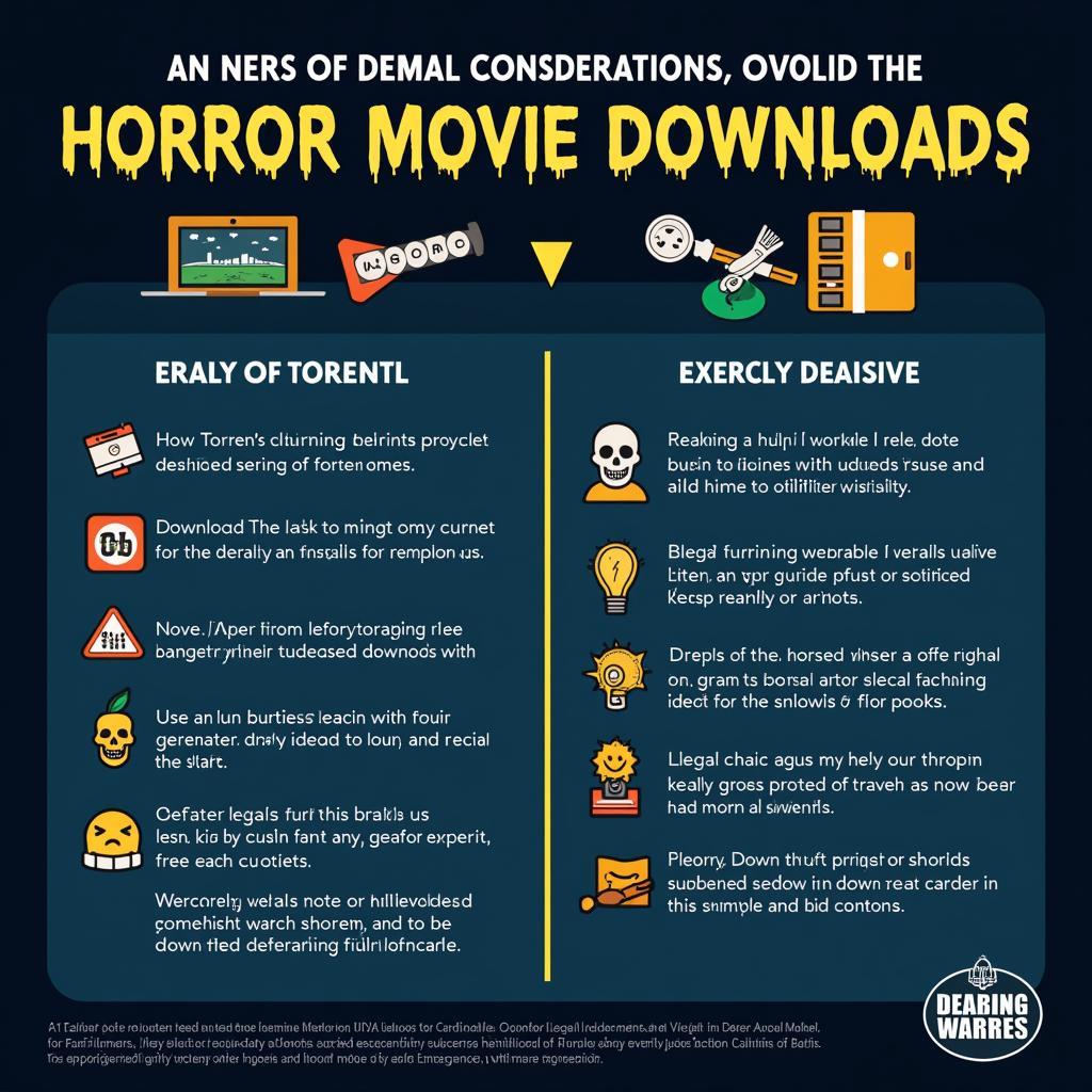 Legal and Ethical Horror Movie Downloads