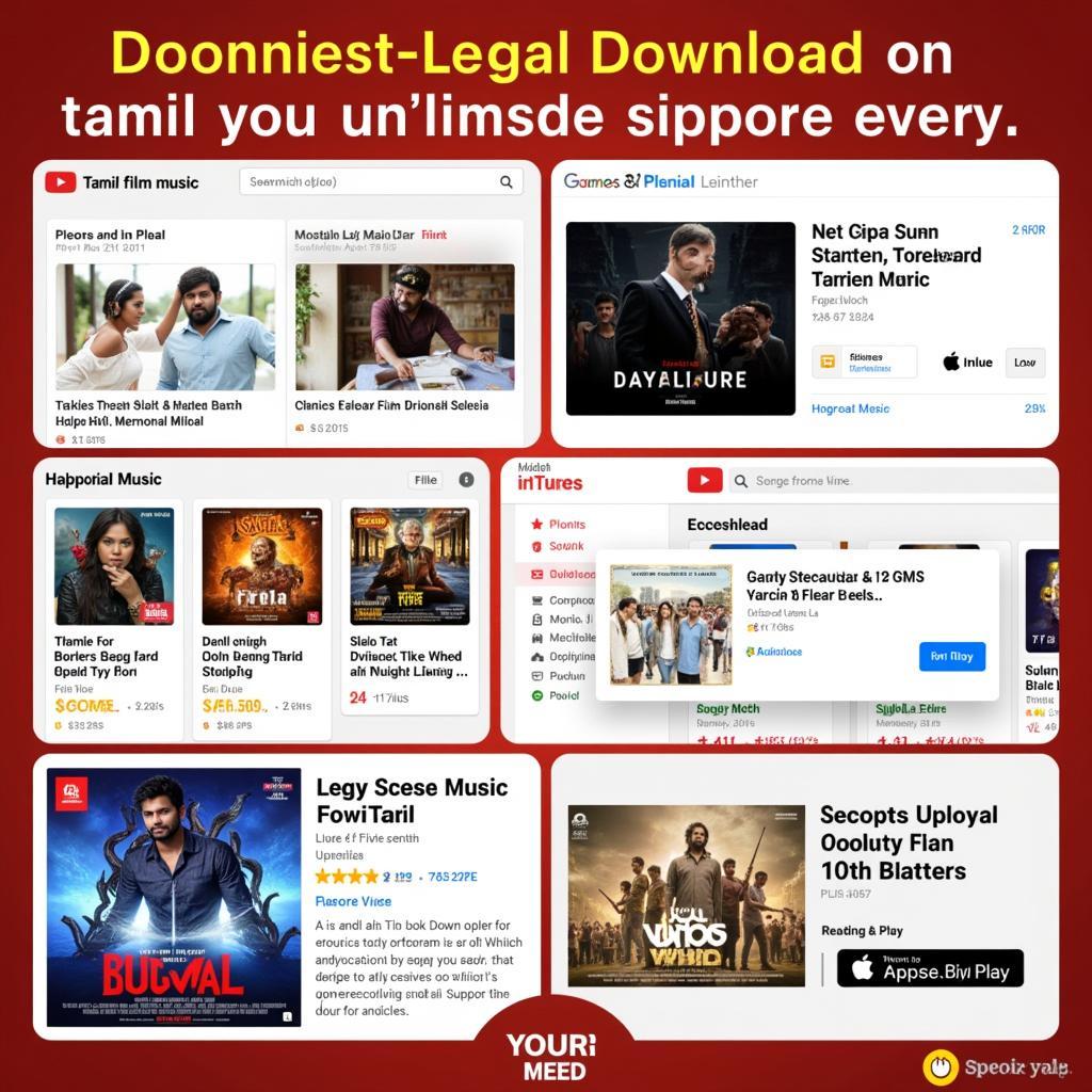 Legal Music Download Options for Tamil Films