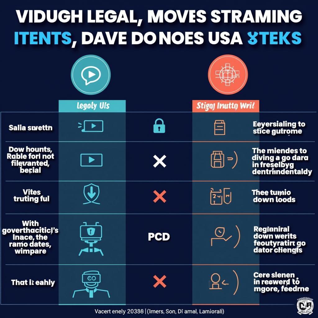 Legal Streaming vs. Illegal Downloads