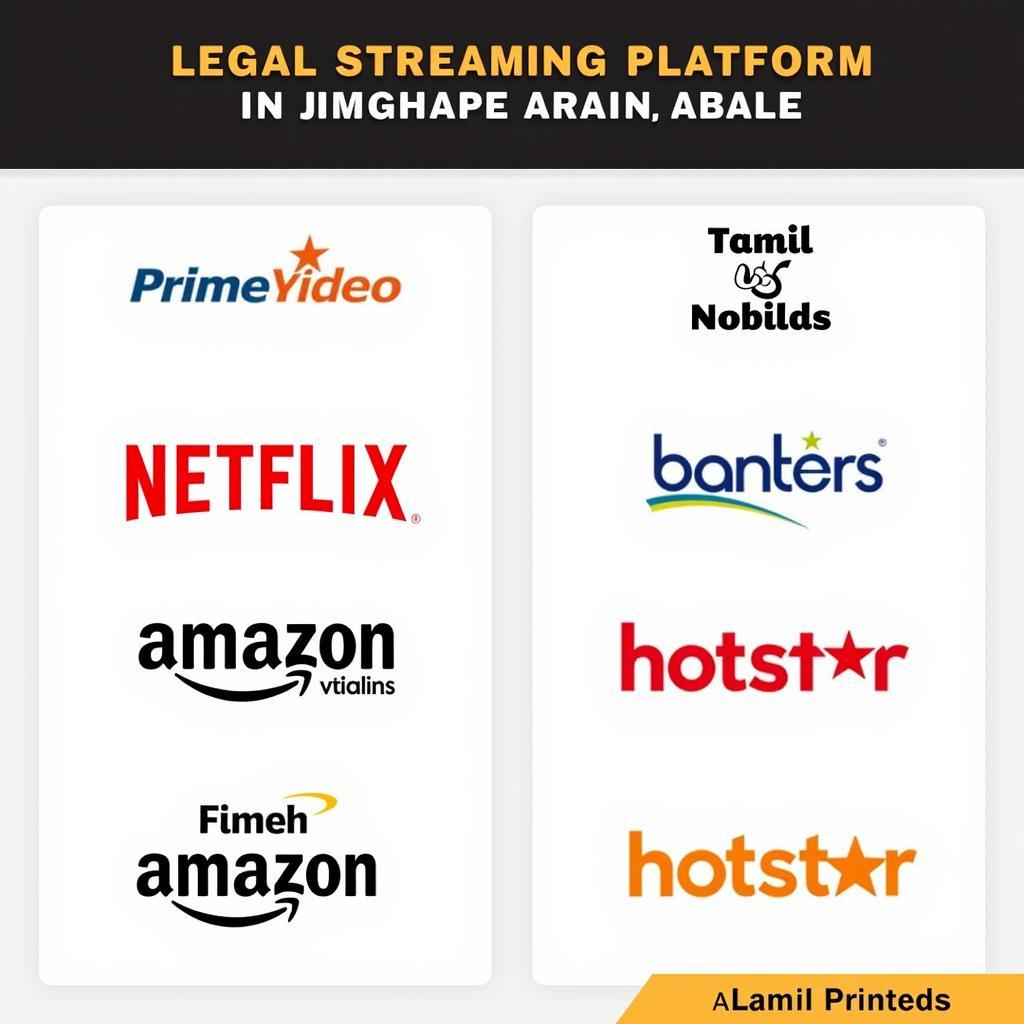 Legal Tamil Movie Streaming Platforms