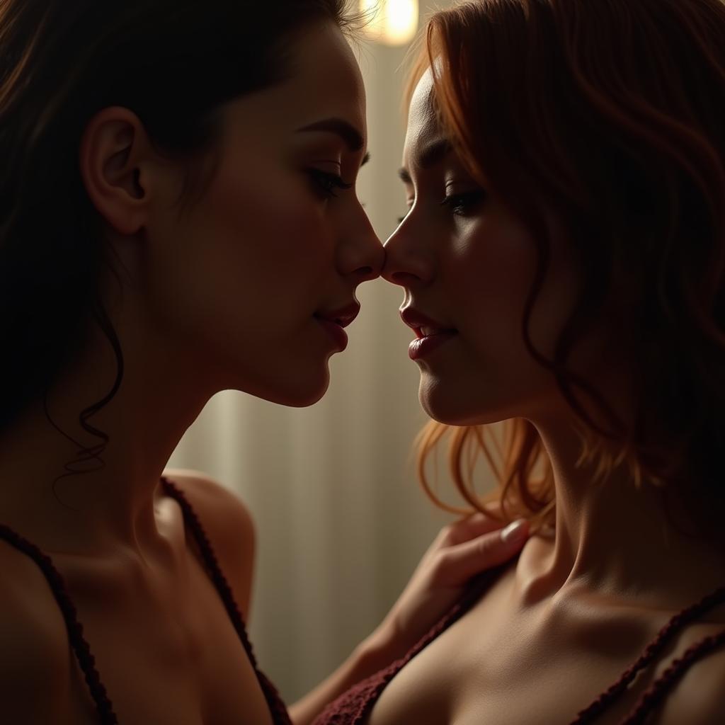 Lesbian Porn Movie Scene