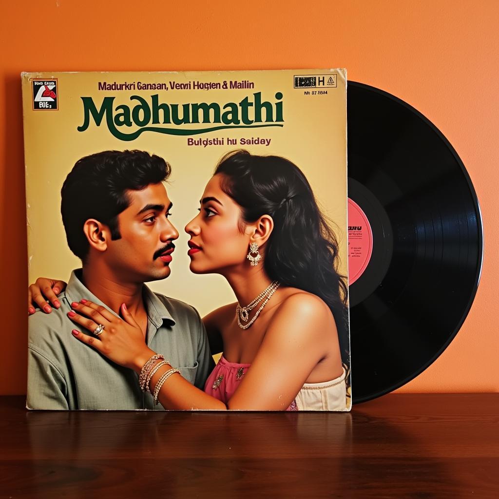 Madhumathi Tamil Movie Soundtrack Vinyl Record