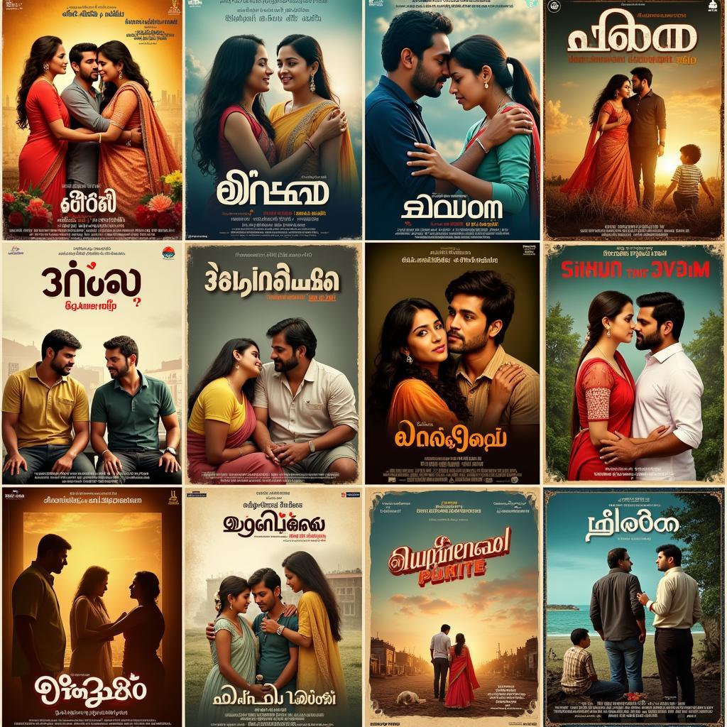 Malayalam Cinema Posters Depicting Damshaaras Themes