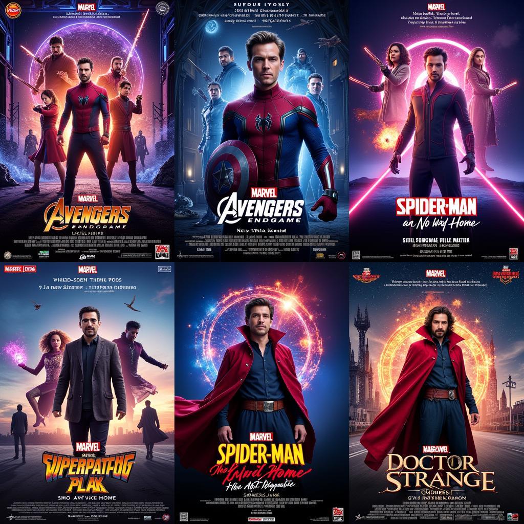 Tamil Dubbed Posters for Popular Marvel Movies