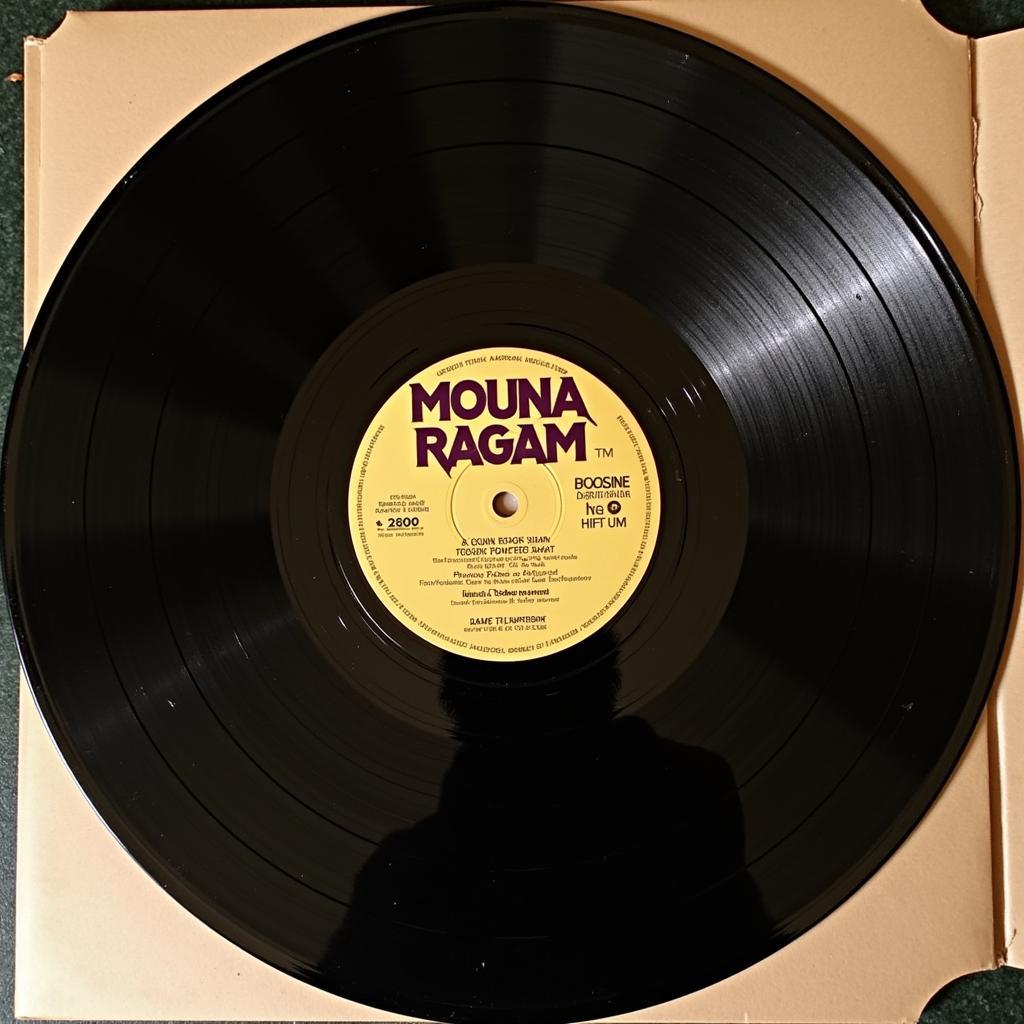 Mouna Ragam Soundtrack Vinyl Record