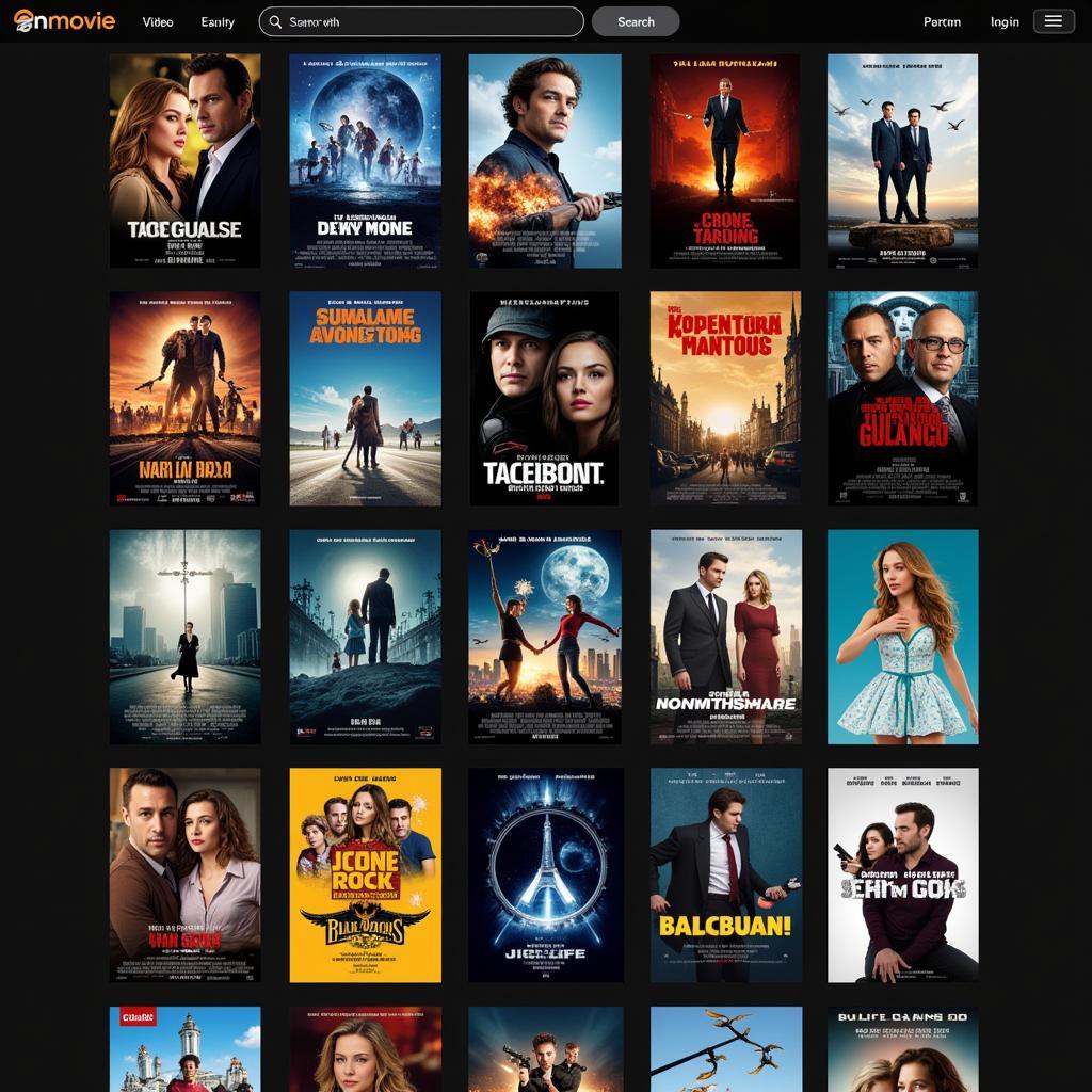 Movie Posters and Genres Related to OSM Movie Search