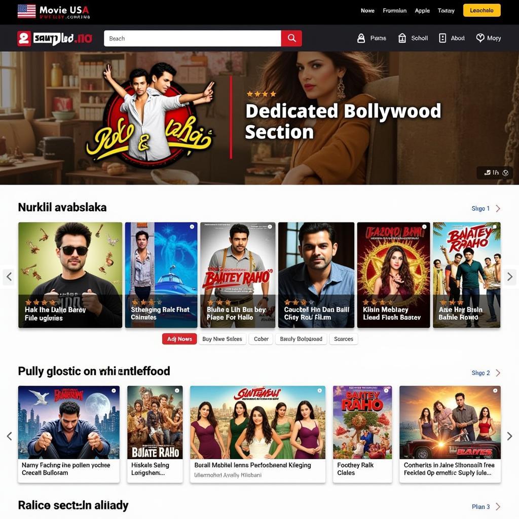 Movie USA Full HD Bollywood Section