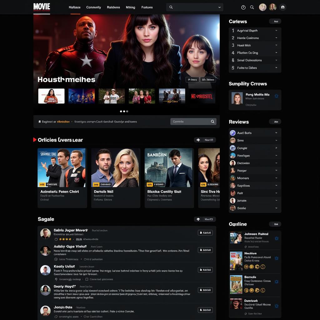 Movie USA Full HD Community Features