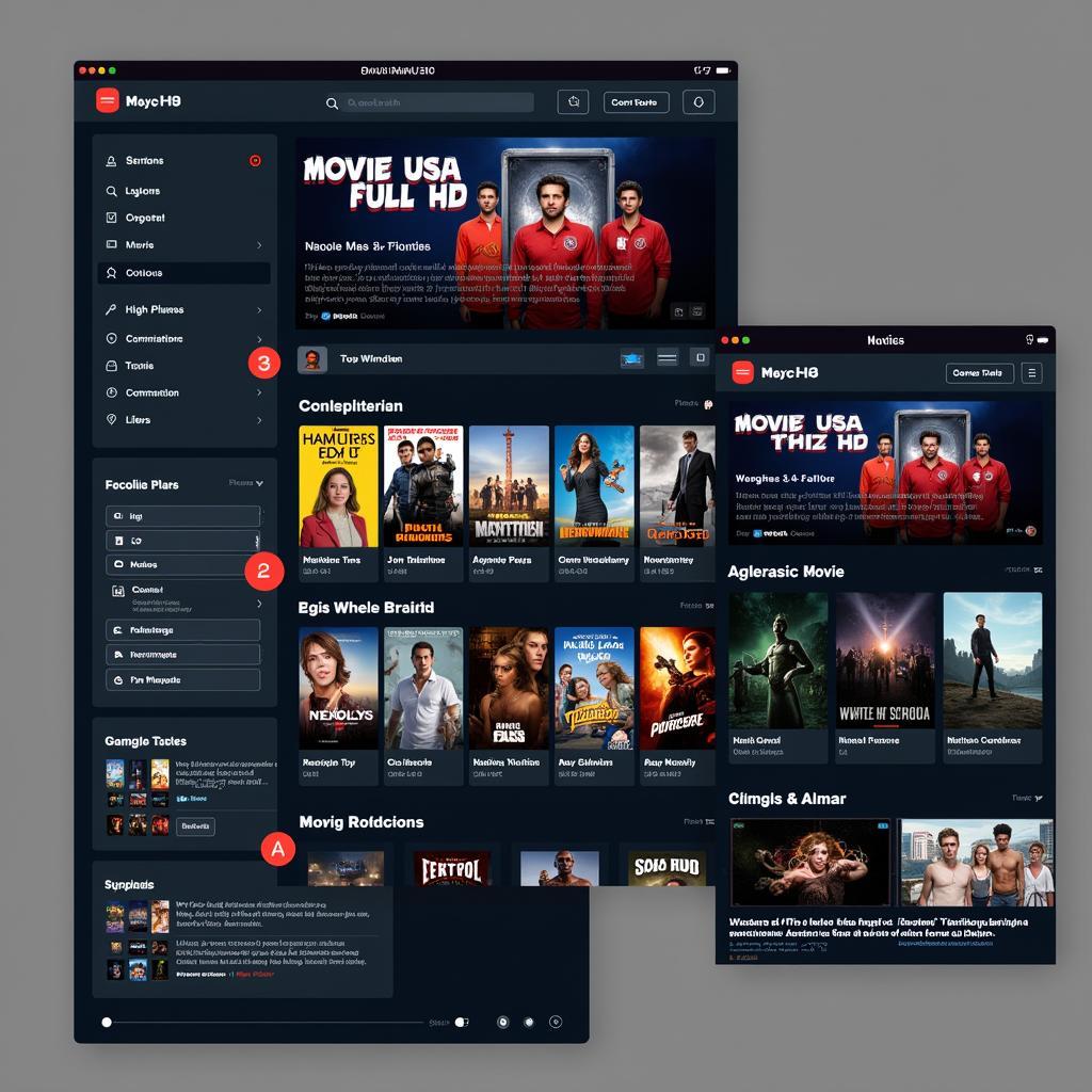 Movie USA Full HD Platform Features