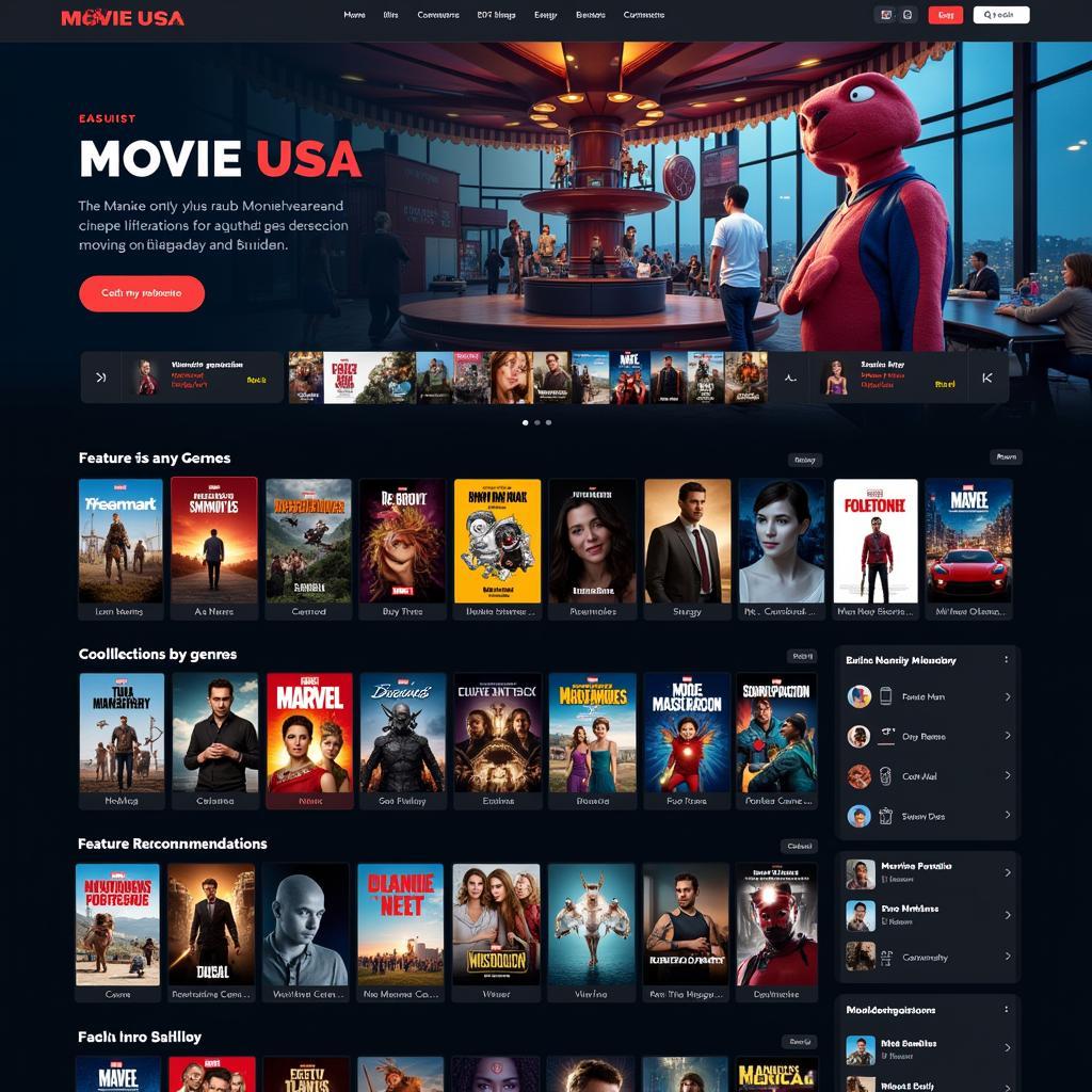 Movie USA Full HD Homepage