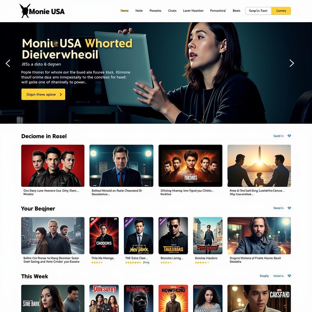 Movie USA Full HD Homepage