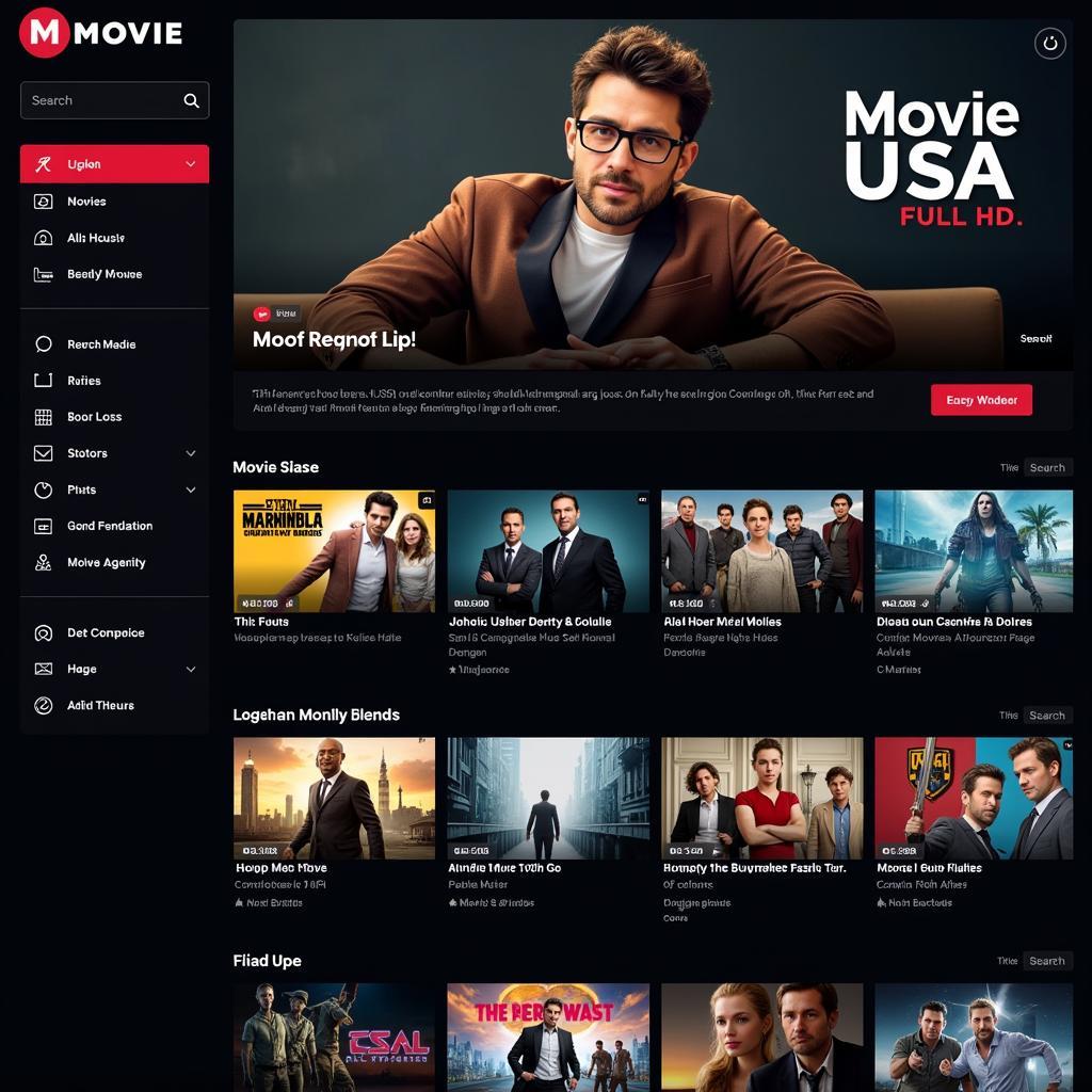 Movie USA Full HD User Interface