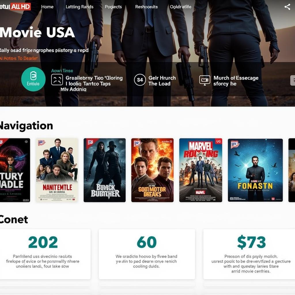 Movie USA Full HD Interface