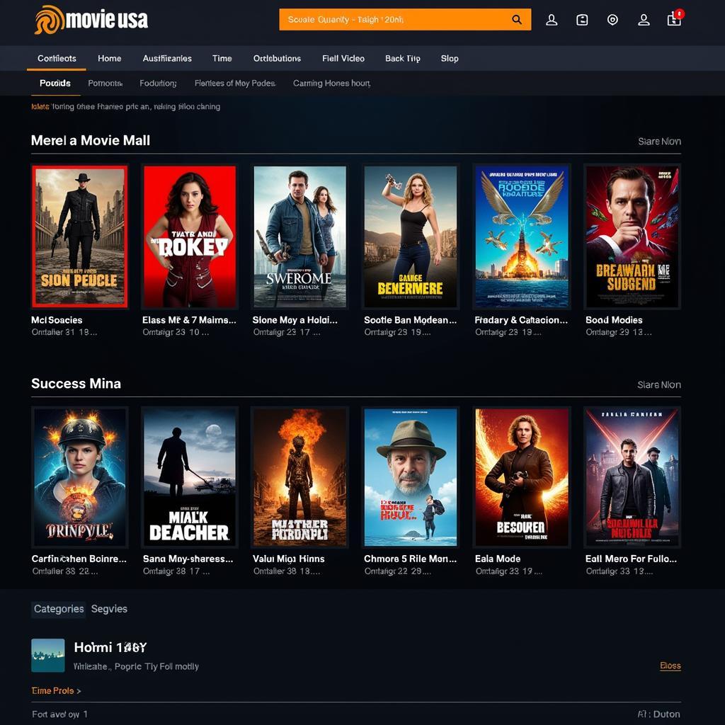 Movie USA Full HD Interface