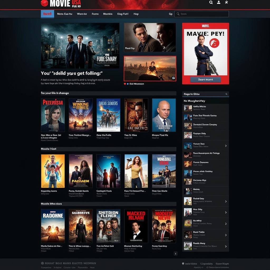 Movie USA Full HD User Interface