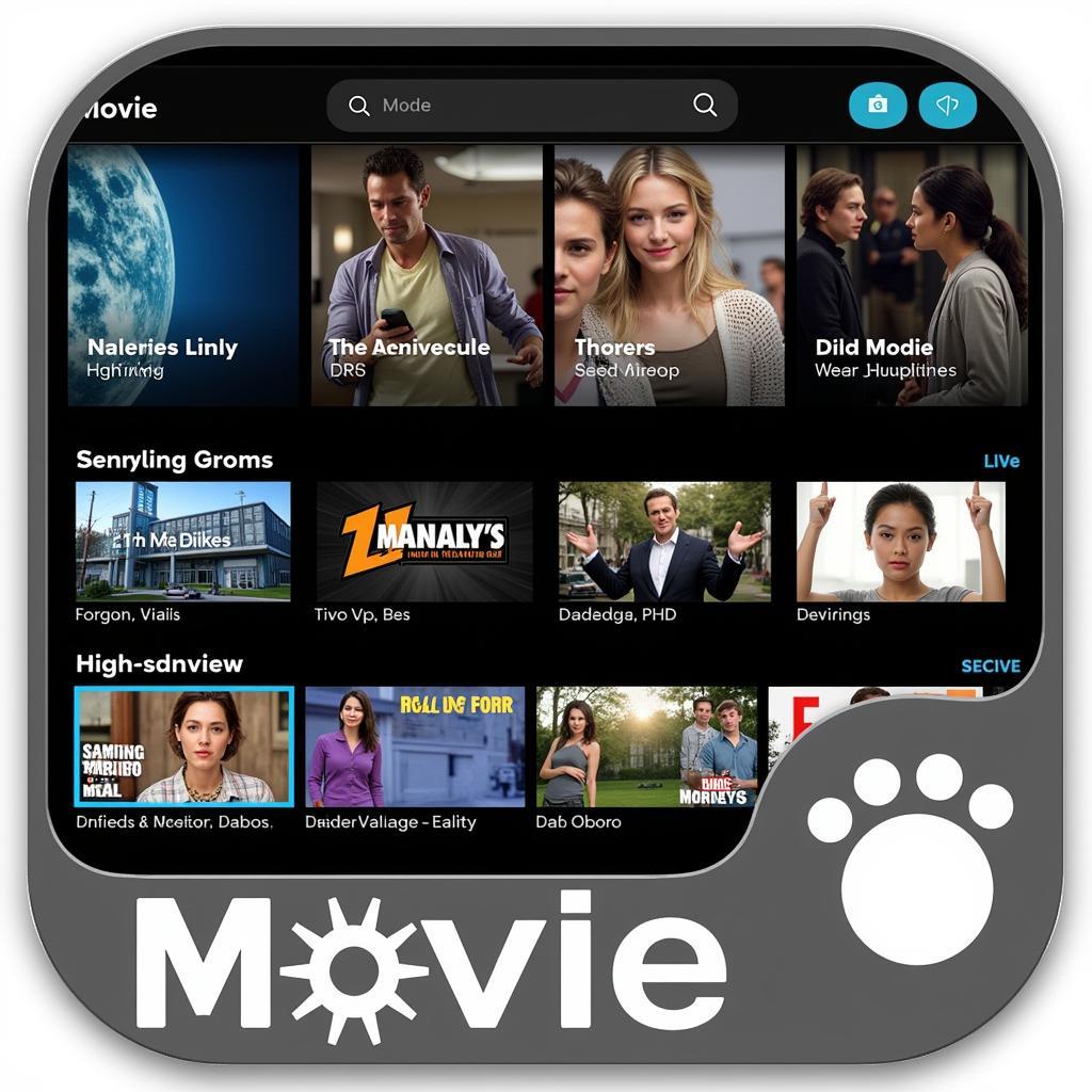 Movie USA Full HD Interface