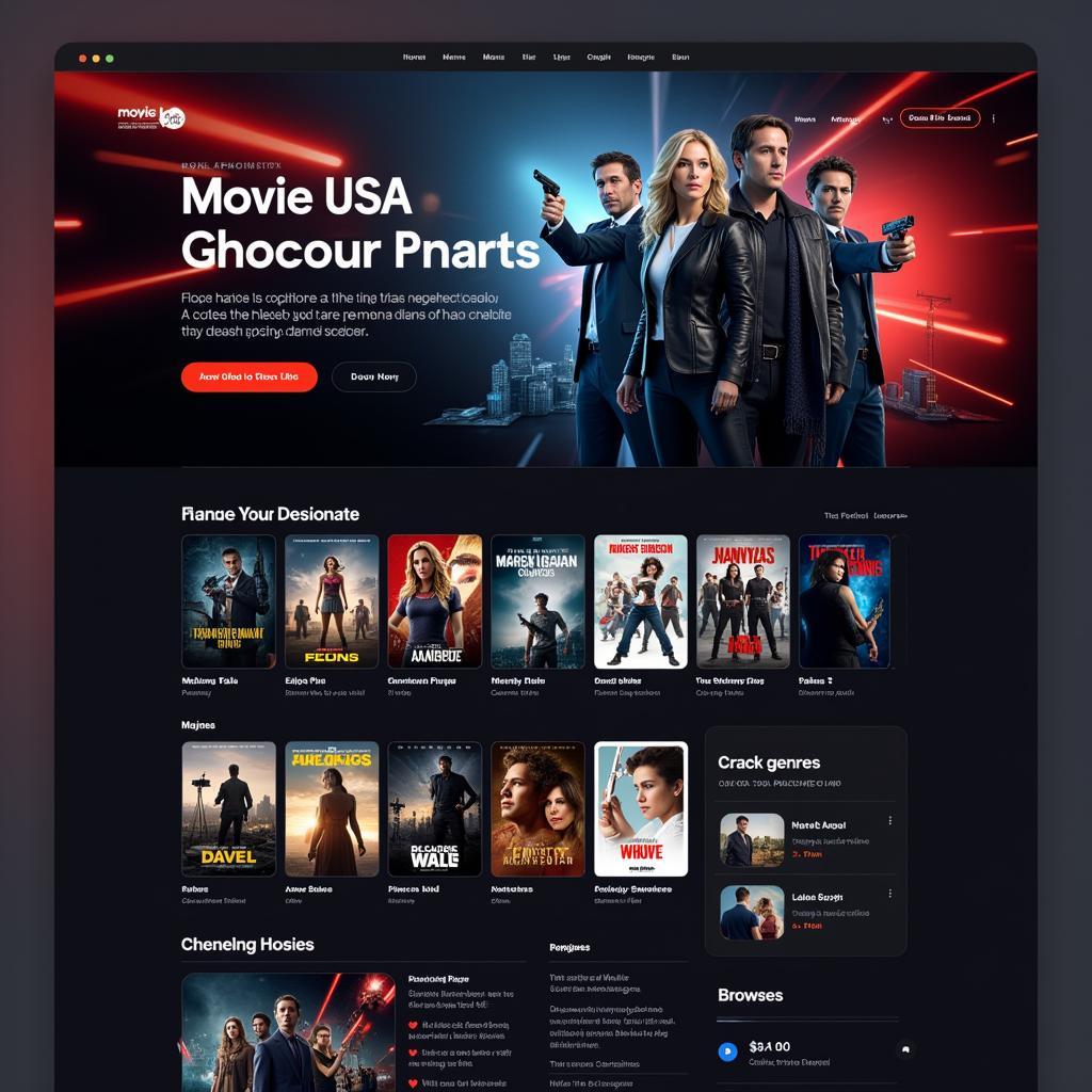 Movie USA Full HD Interface