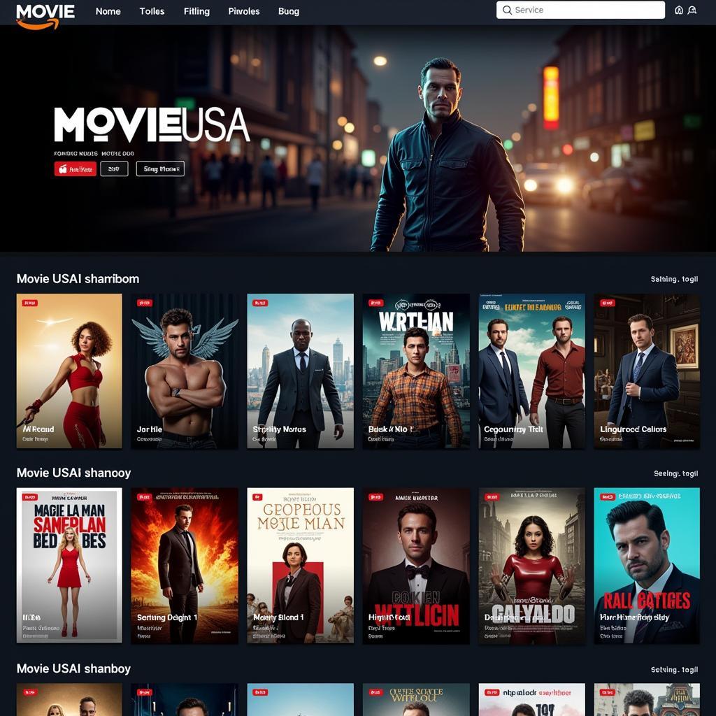 Movie USA Full HD Interface