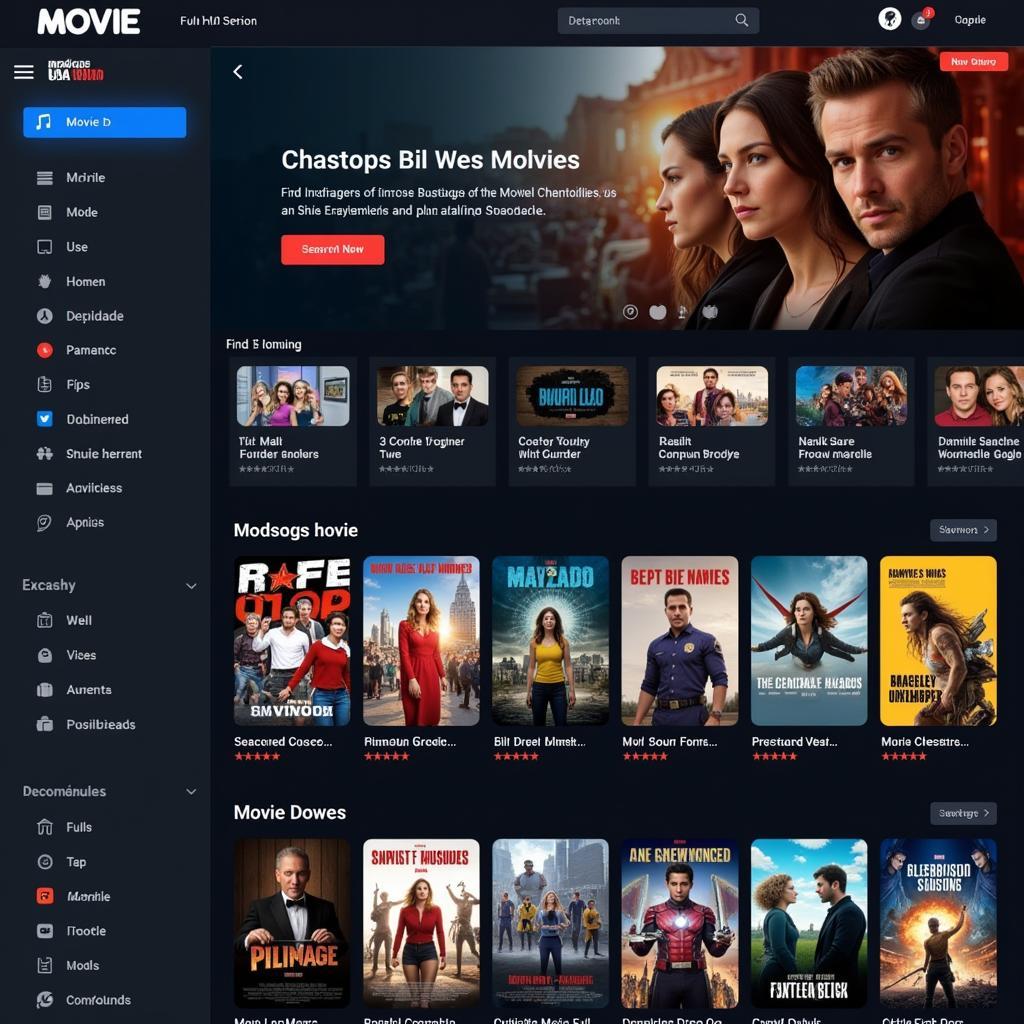 Movie USA Full HD Interface Screenshot