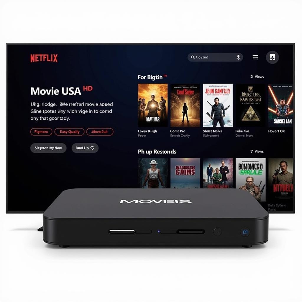 Movie USA Full HD Interface and Streaming Experience