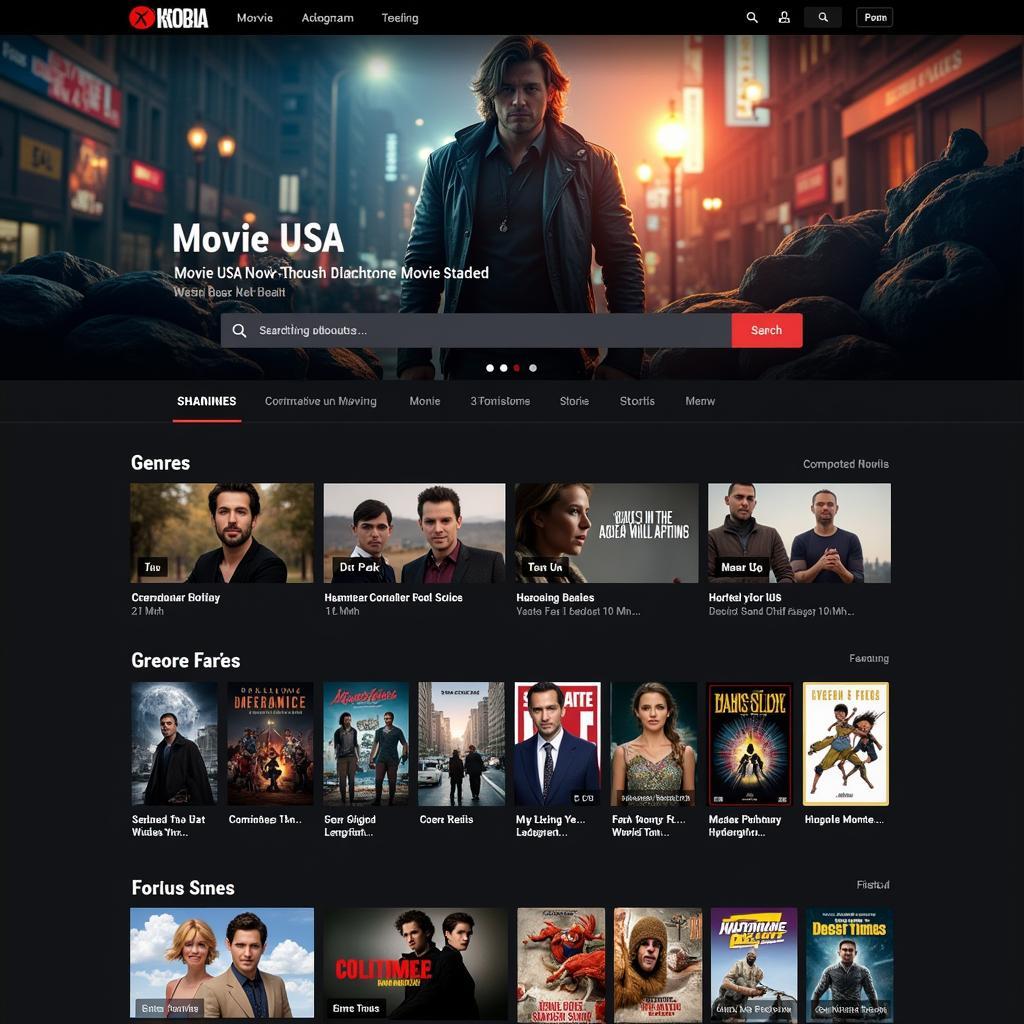 Movie USA Full HD Library Screenshot