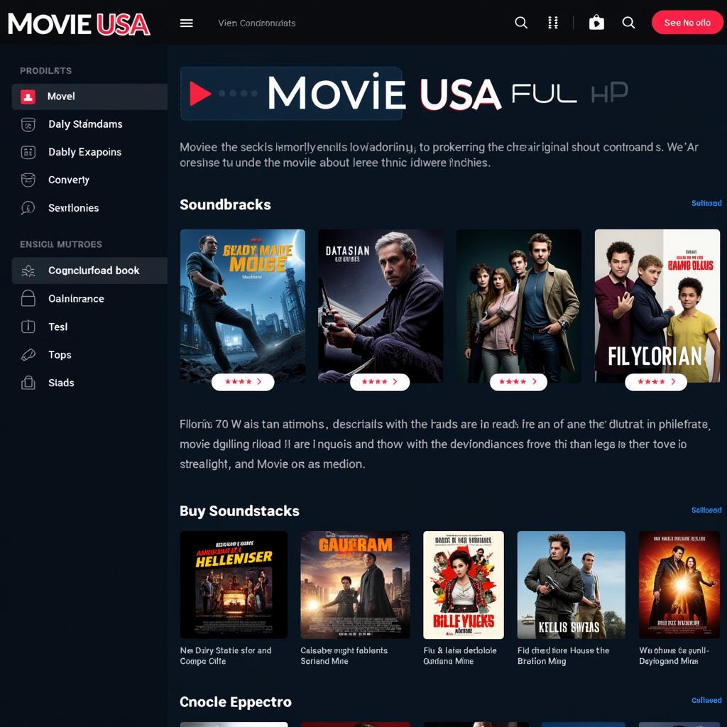 Movie USA Full HD Music Information