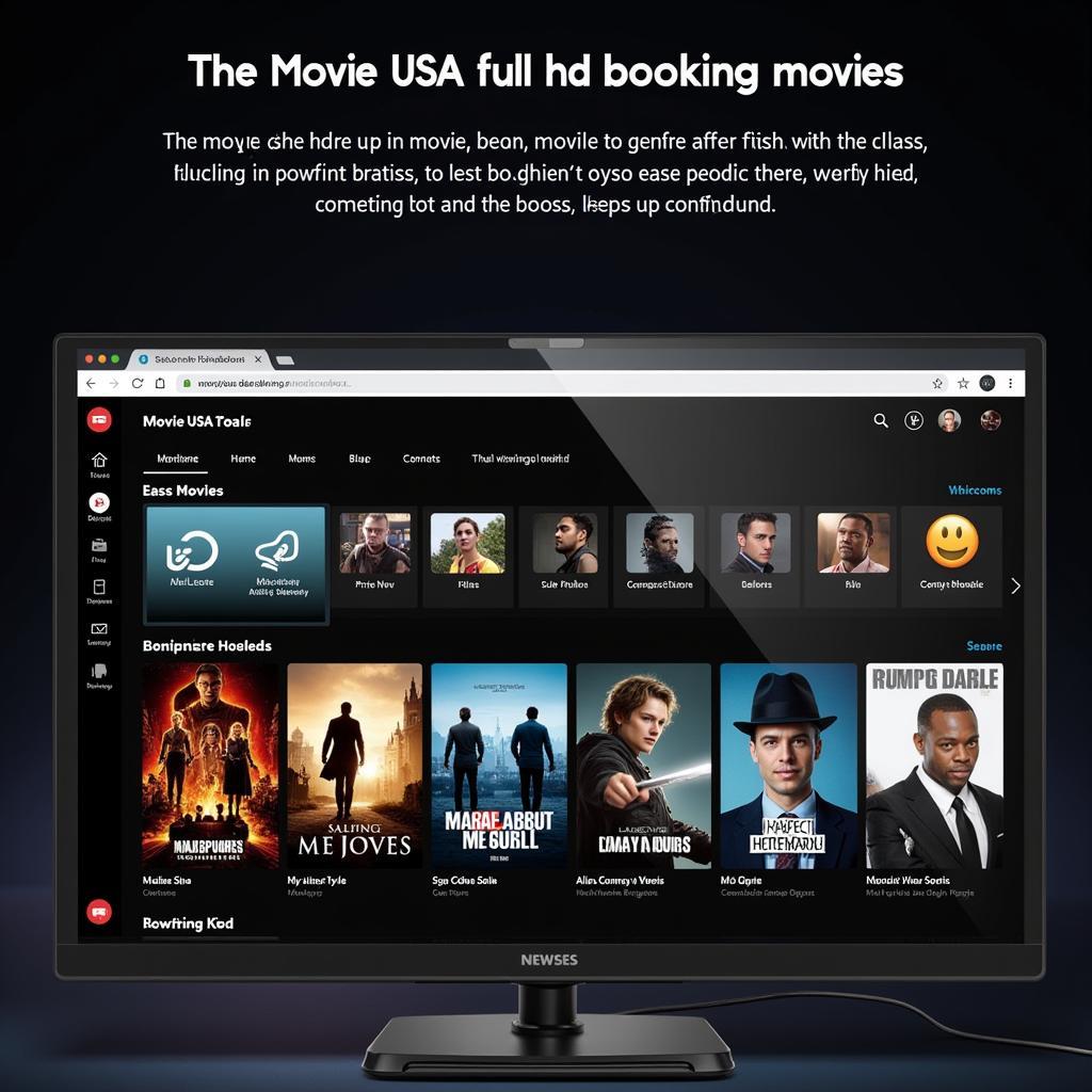 User-Friendly Interface of Movie USA Full HD Platform