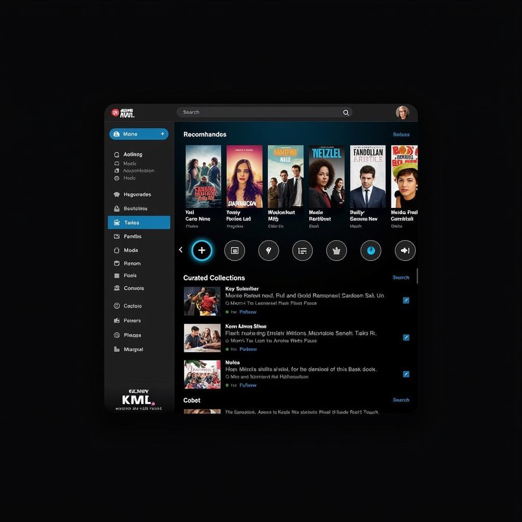 Movie USA Full HD Streaming Interface