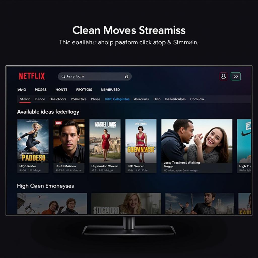 Movie USA Full HD Streaming Interface