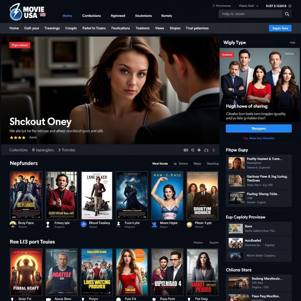 Movie USA Full HD Streaming Platform