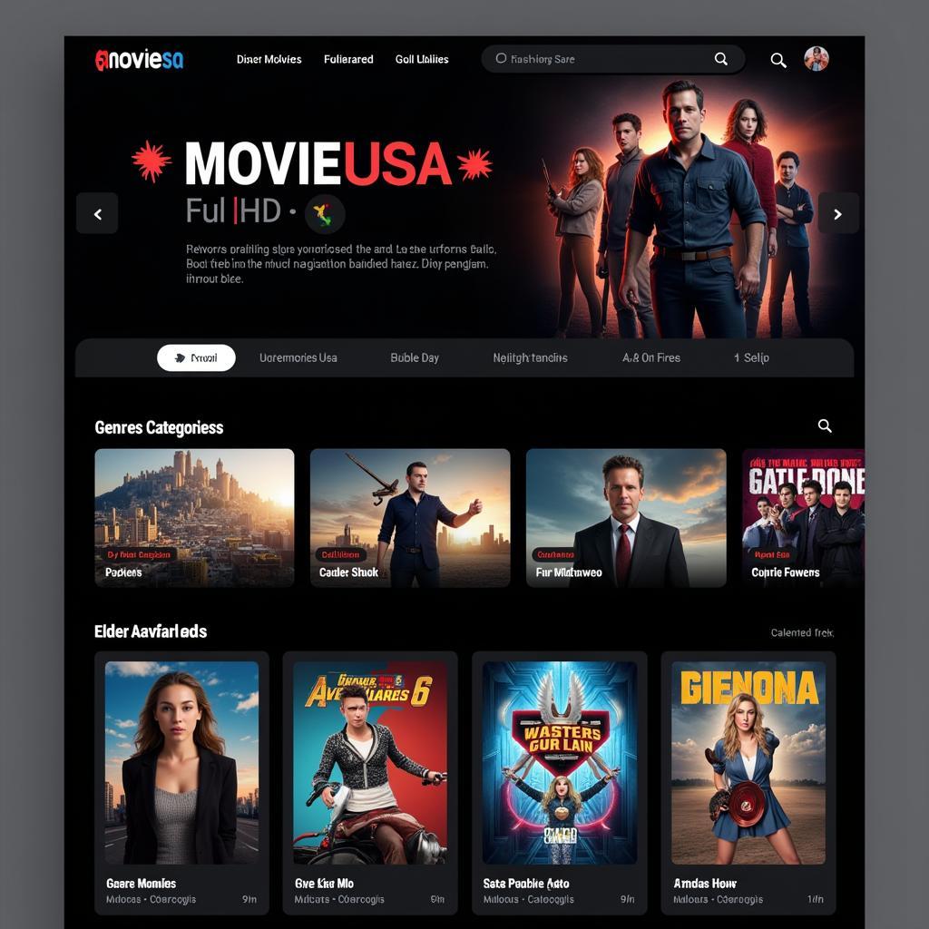 Movie USA Full HD Streaming Platform