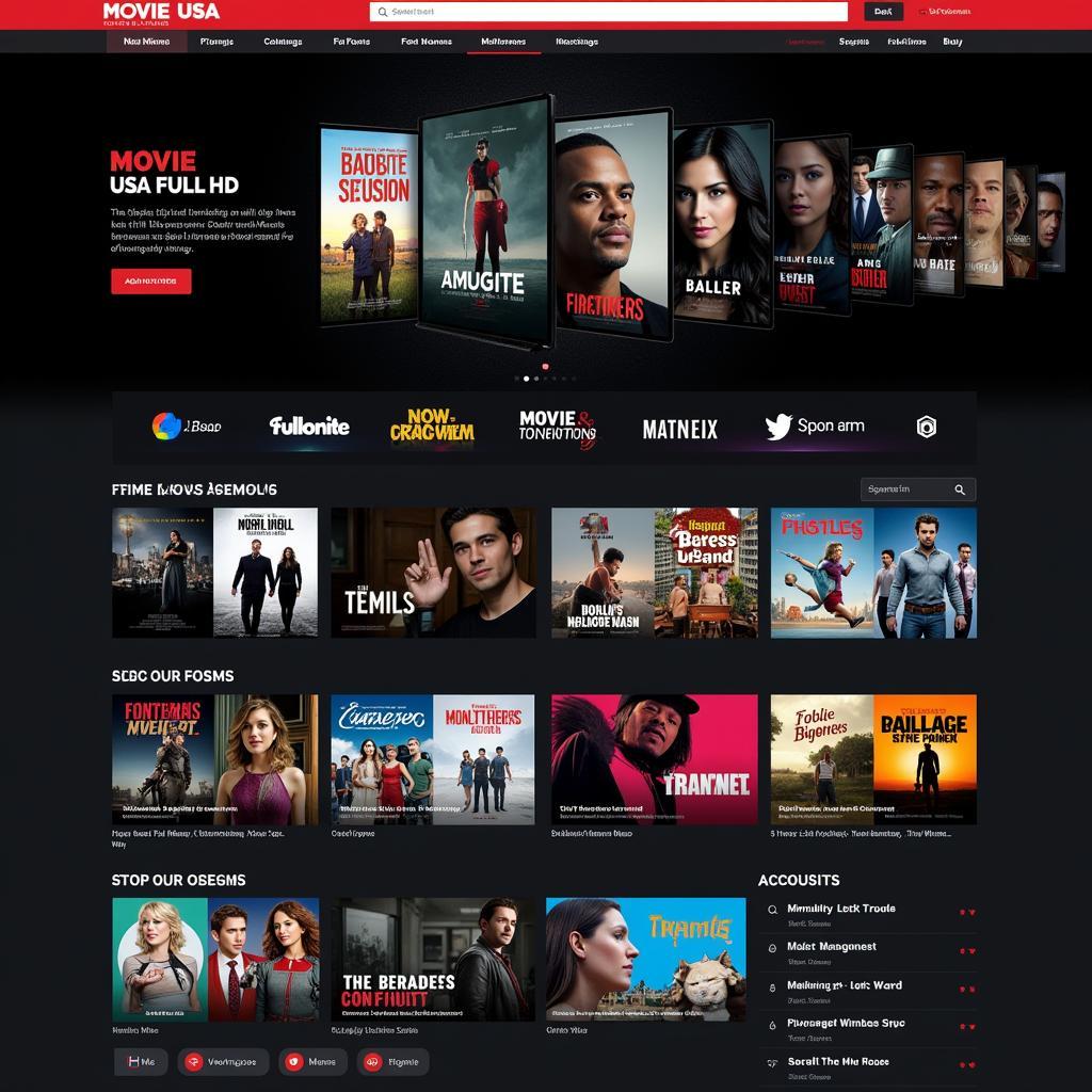 Movie USA Full HD Streaming Platform