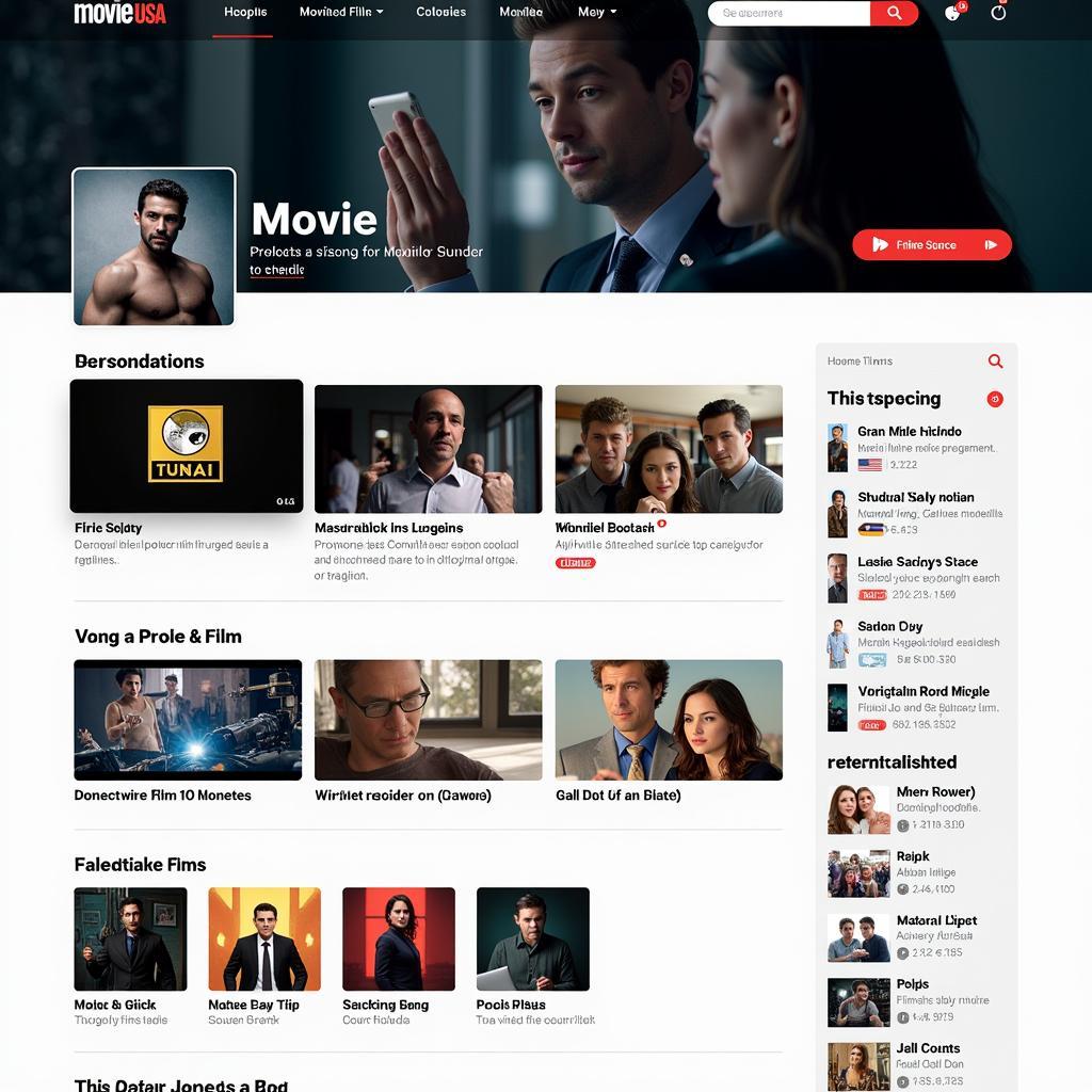 Movie USA Full HD User Interface