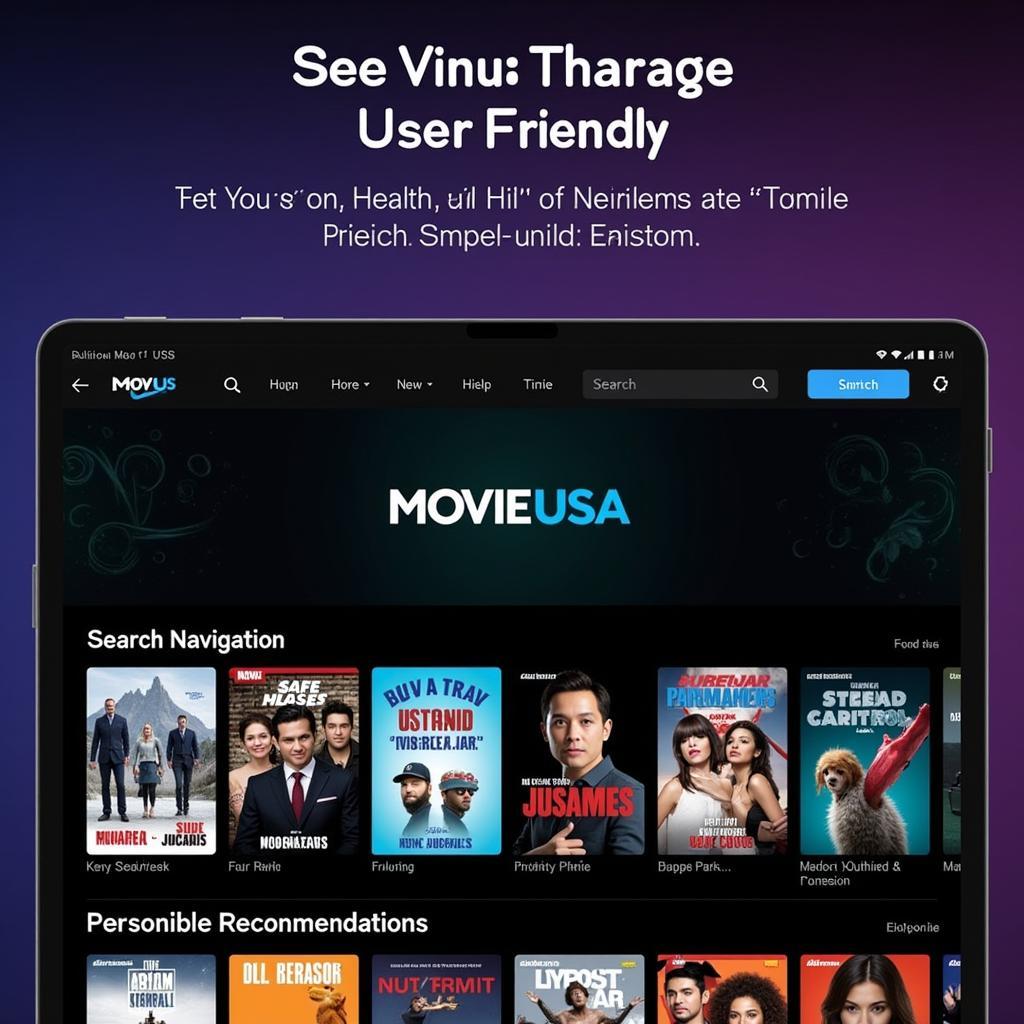 Movie USA Full HD User Interface