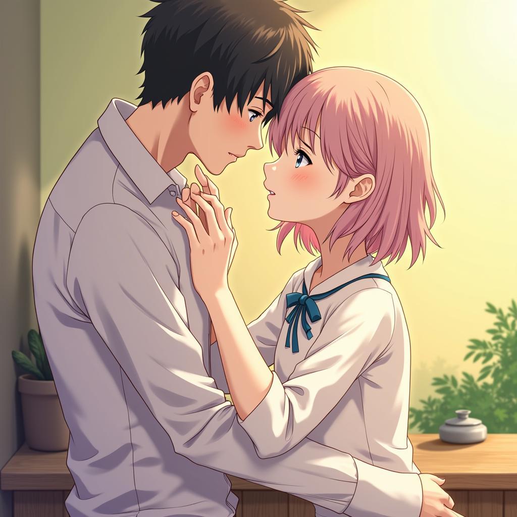 Shizuku and Seiji Amasawa