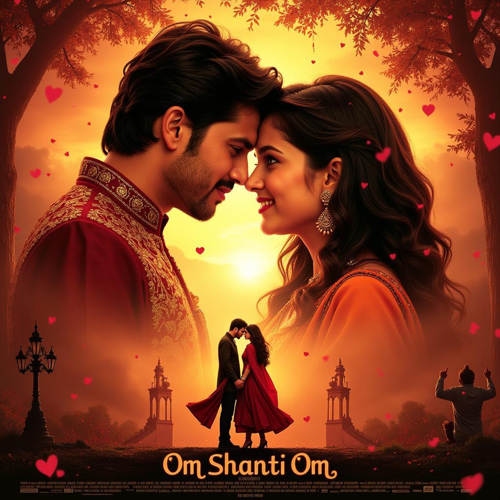 Om Shanti Om Inspired Film Poster