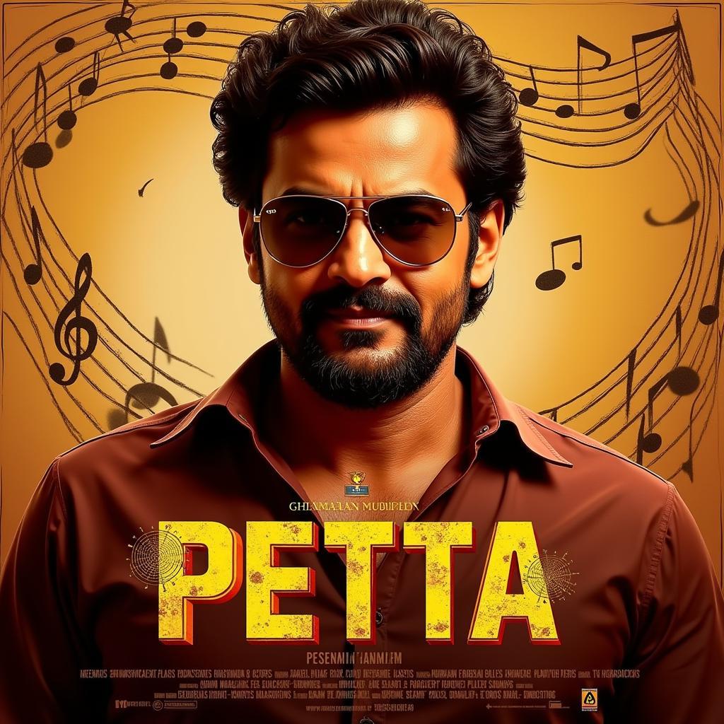 Petta Movie BGM Poster