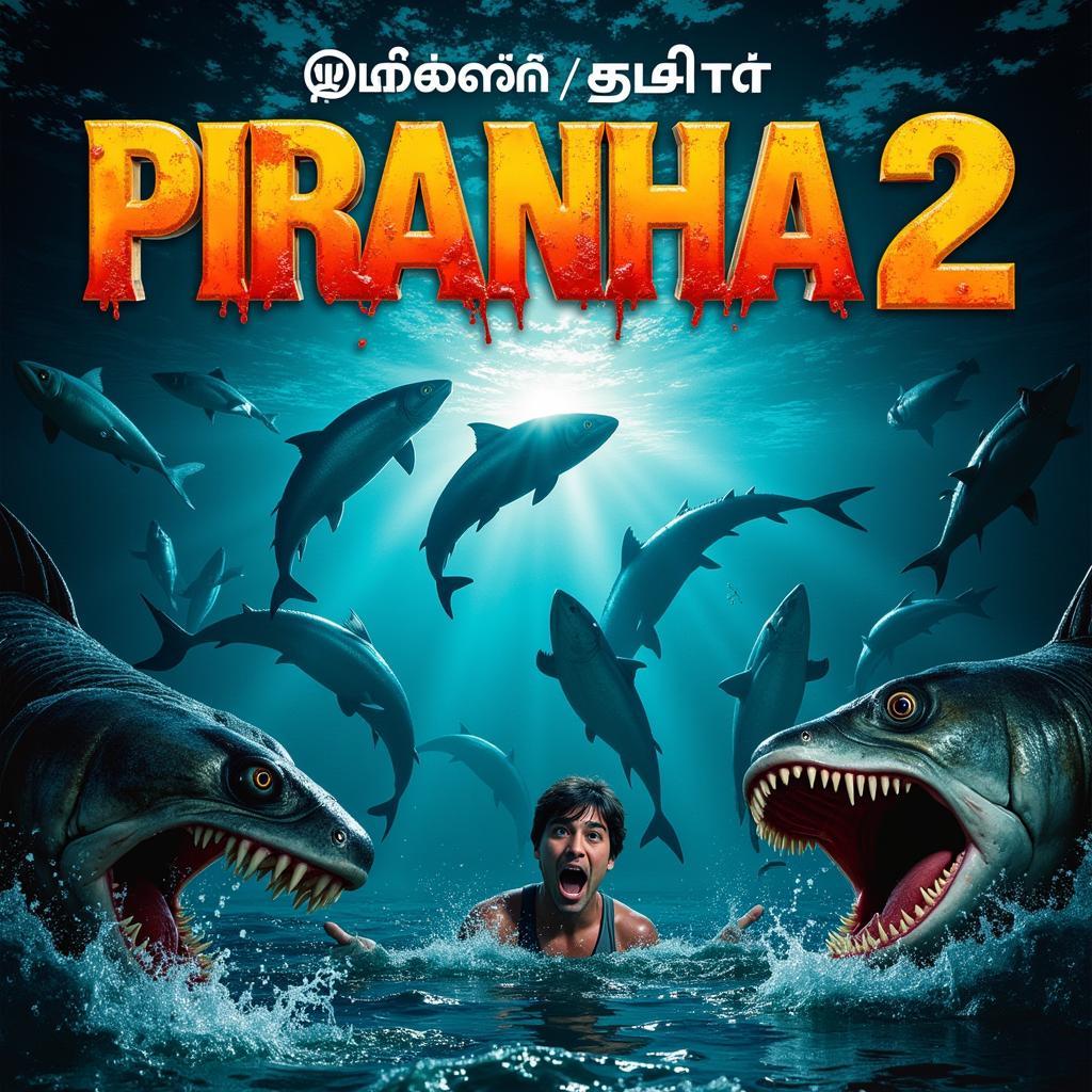 Piranha 2 Tamil Dubbed Poster