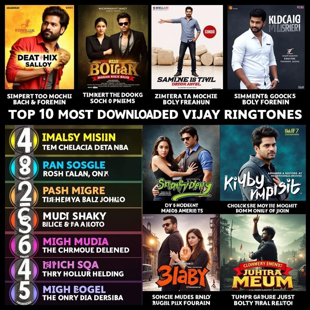 Popular Vijay Movie Ringtones