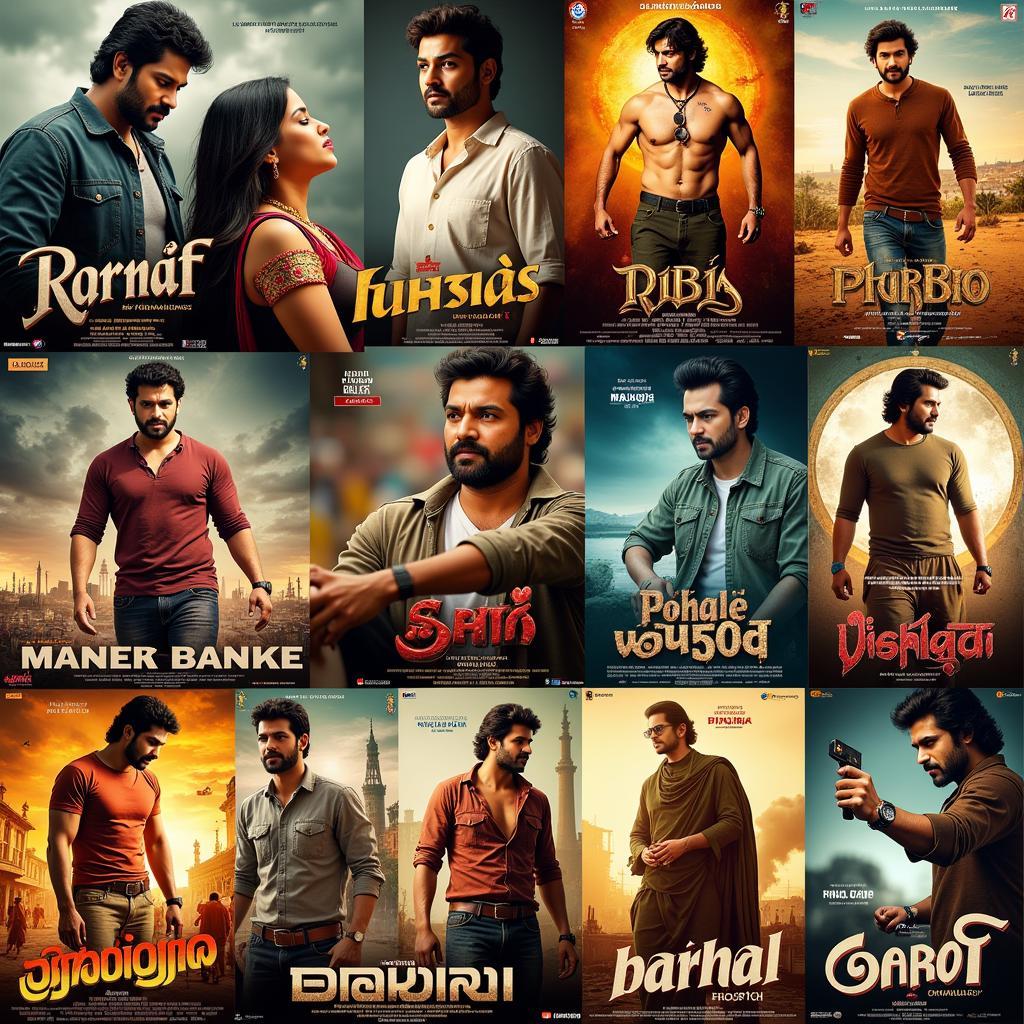 Prabhas Movie Poster Evolution