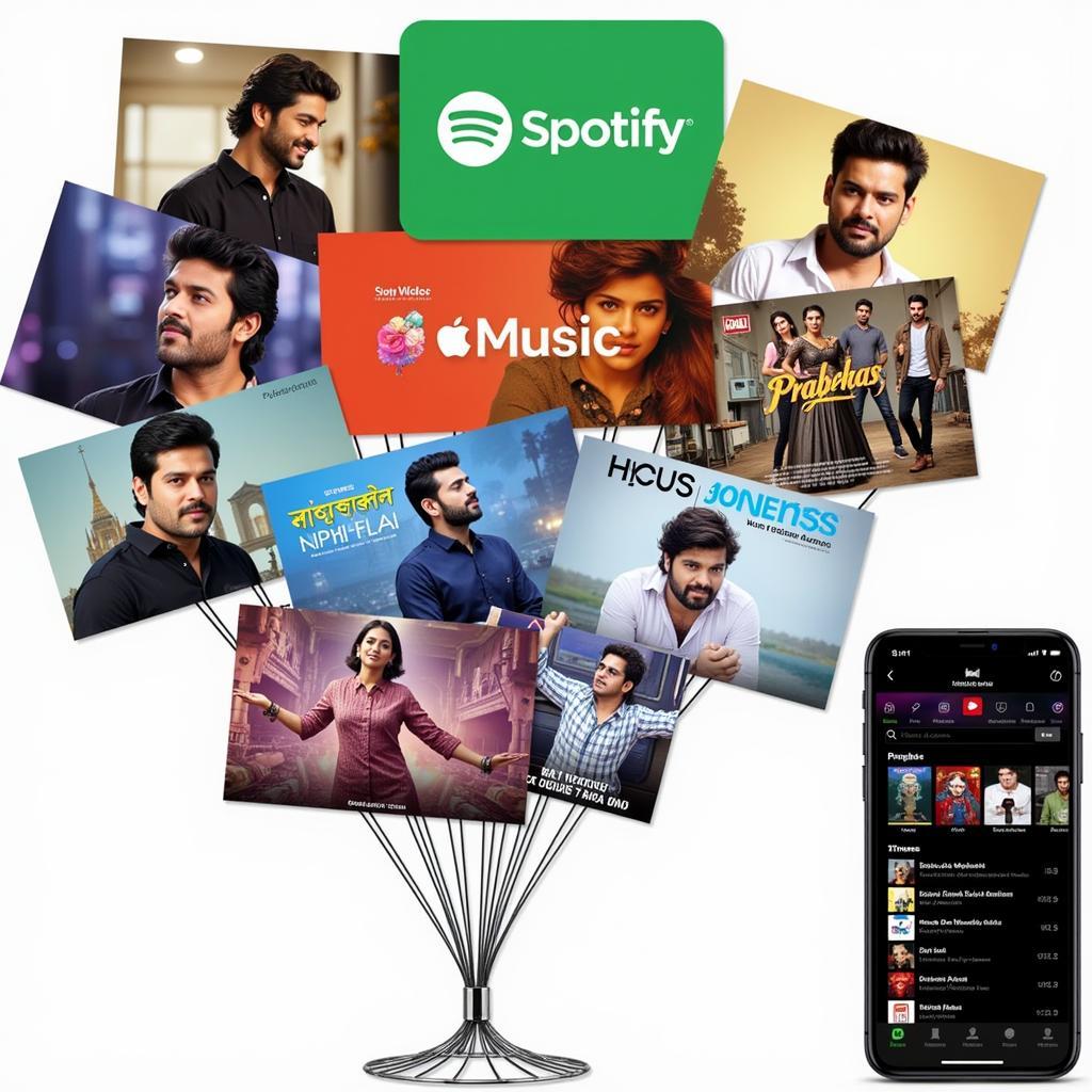 Different Platforms for Downloading Prabhas' Movie Soundtracks