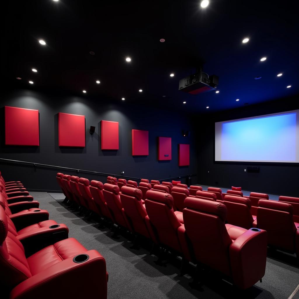 Modern Interior of PVR Cinemas Vijayawada